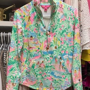 Lilly Skipper Popover. Like new. Size XS. Great holiday gift!